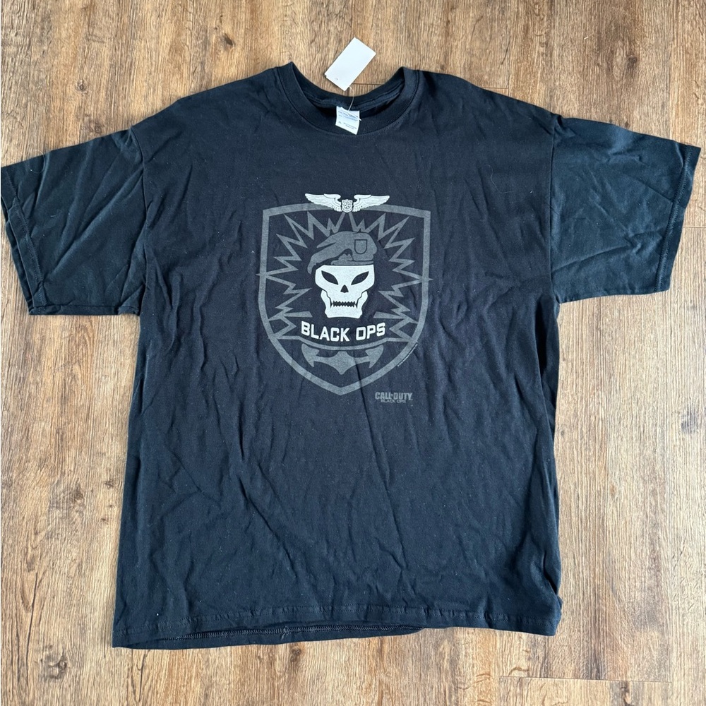 NWT ACTIVISION, BLACK OPS T-SHIRT